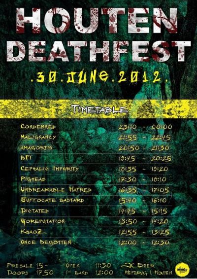 HDF2012TIJDSCHEMA