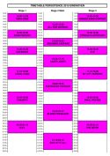 Tijdschema Persistence Tour 2010